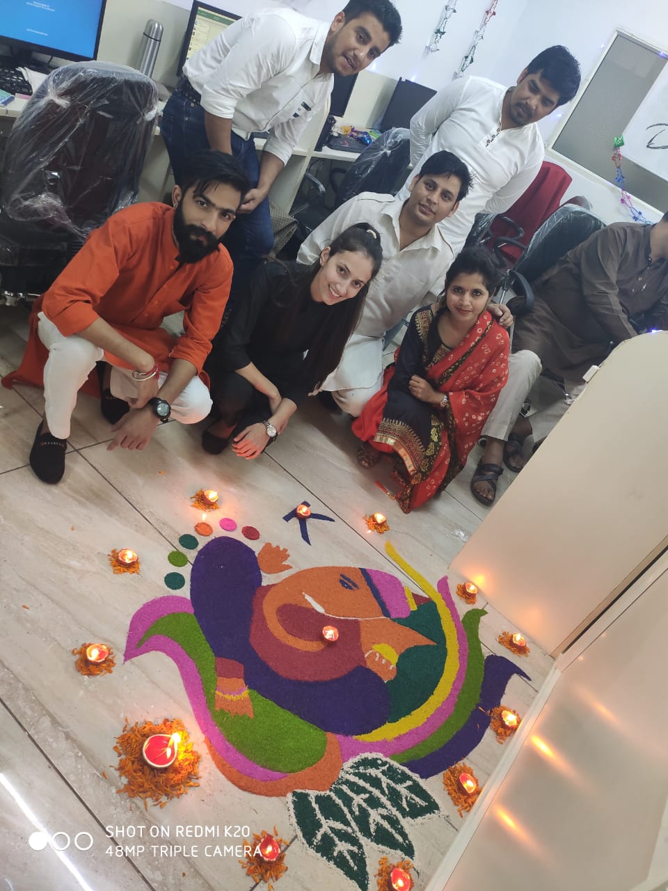 Rangoli competition