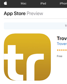 Trover - App store preview