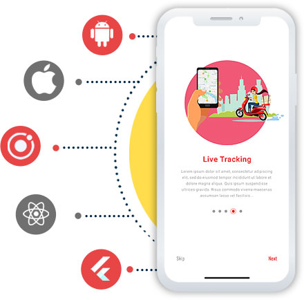 Live tracking app